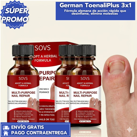 German ToenaliPlus™: Aceite de Alivio Inmediato para la Paroniquia (25ml) X3