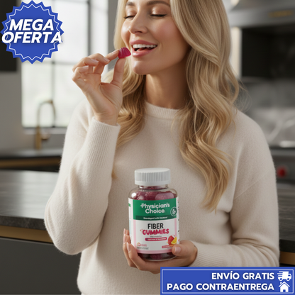 Fiber Gummies™:Gomitas Veganas de Fibra Natural, Mejoran la Digestión y Promueven la Regularidad