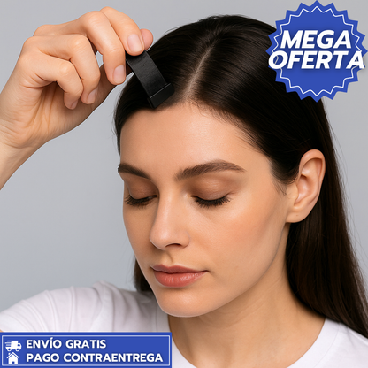 Bunee™ : Polvo Capilar de Cobertura Instantánea para Disimular Canas, Raíces y Zonas Claras