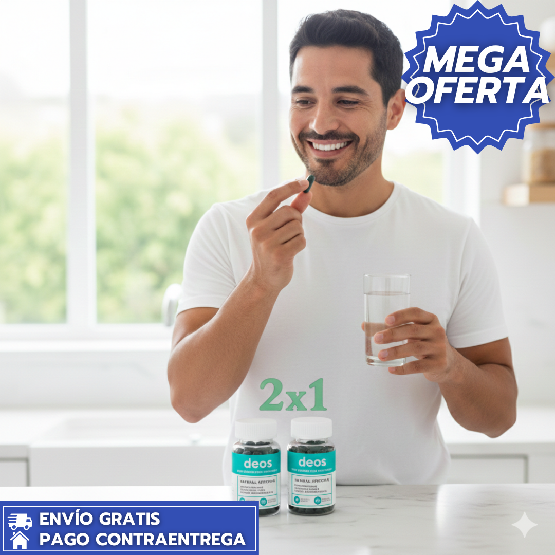 Deos Desodorizante™:Cápsulas Naturales que Eliminan el Mal Olor Corporal desde el Interior