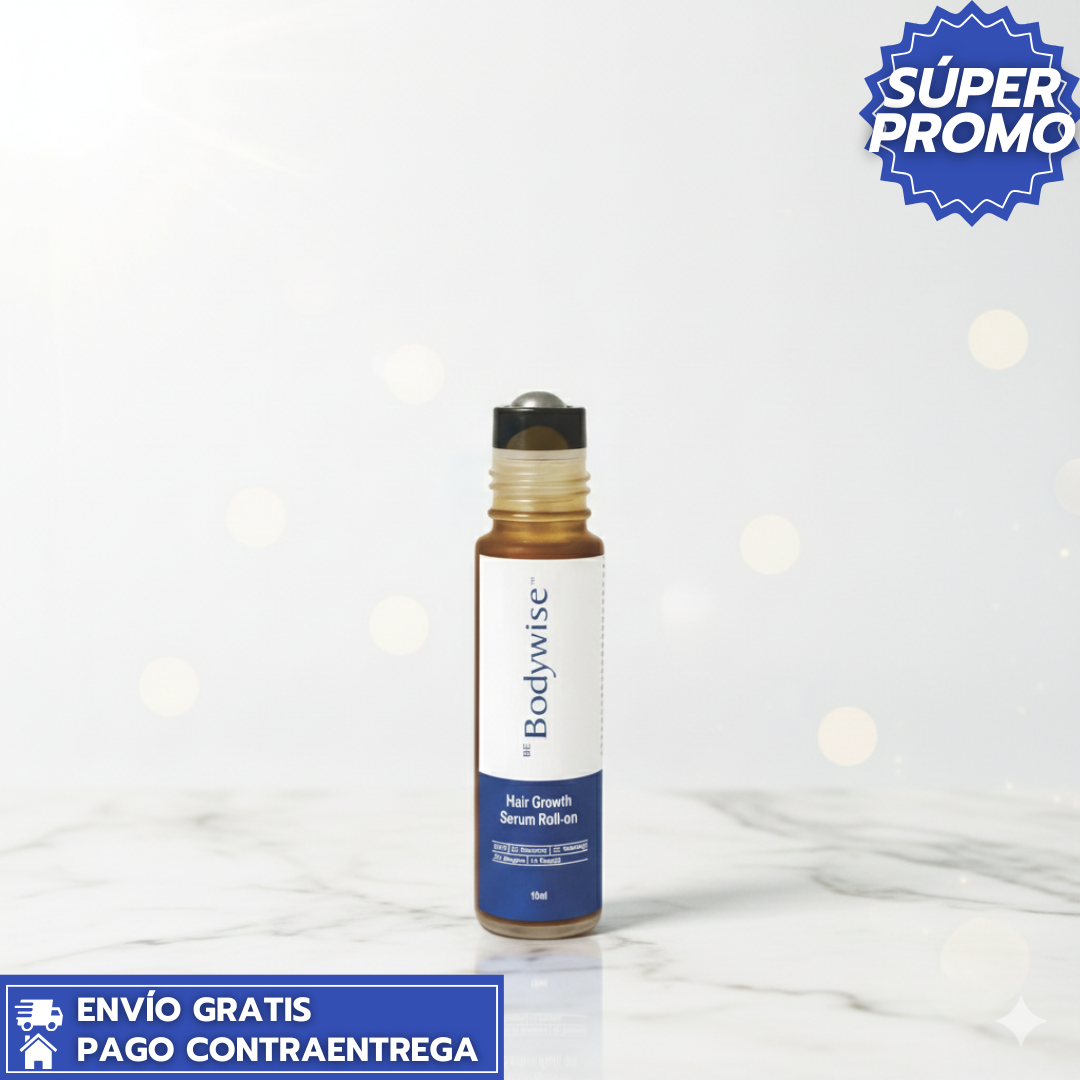 Bodywise™: Suero Capilar Roll-On que Fortalece y Reactiva el Crecimiento desde la Raíz