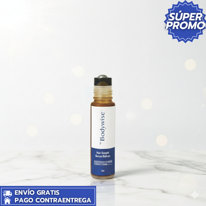 Bodywise™: Suero Capilar Roll-On que Fortalece y Reactiva el Crecimiento desde la Raíz