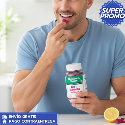 Fiber Gummies™:Gomitas Veganas de Fibra Natural, Mejoran la Digestión y Promueven la Regularidad