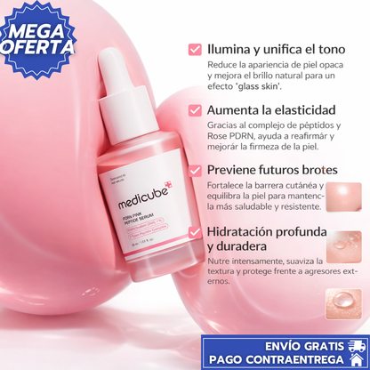 MediCube PDRN pink serum™: Serum hidratante coreano con PDRN