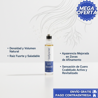 Bodywise™: Suero Capilar Roll-On que Fortalece y Reactiva el Crecimiento desde la Raíz