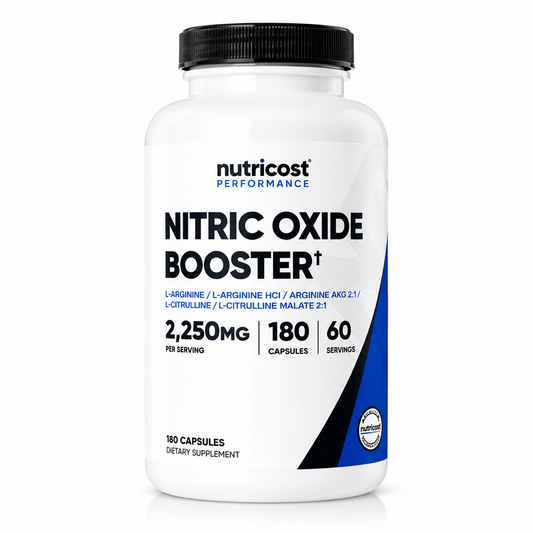 Nutricost Performance – Potenciador de Óxido Nítrico (Nitric Oxide Booster)